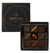 New Dark Chocolate Box, 9pc - Thierry-ATLAN - New-Yokrk - Soho