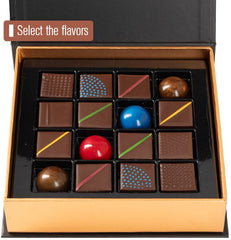 Build Your Own Box, 16pc chocolate - ThierryAtlan - New-York