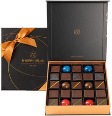 Dark Chocolate Box, 25pc - Thierry-ATLAN New York