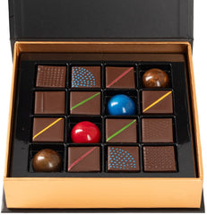 Dark Chocolate Box, 16pc - Thierry Atlan New York soho
