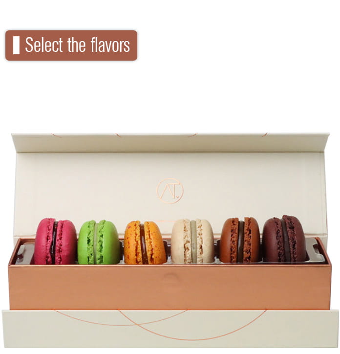 Macarons box, 6pc - thierry atlan soho new-york