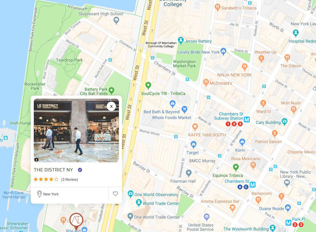 macaron, chocolate, Le District,  225 Liberty Street, New York, NY 10281