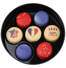 Bastille Day Macaron Box, 7pc - thierry atlan new york