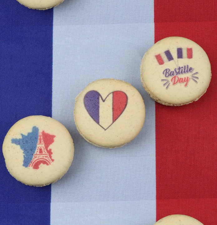 Bastille Day Macaron Box, 7pc - thierry atlan new york