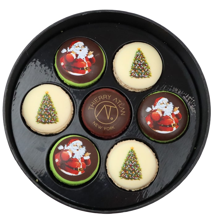 Christmas Special Macaron Box, 7pc - thierry atlan New York