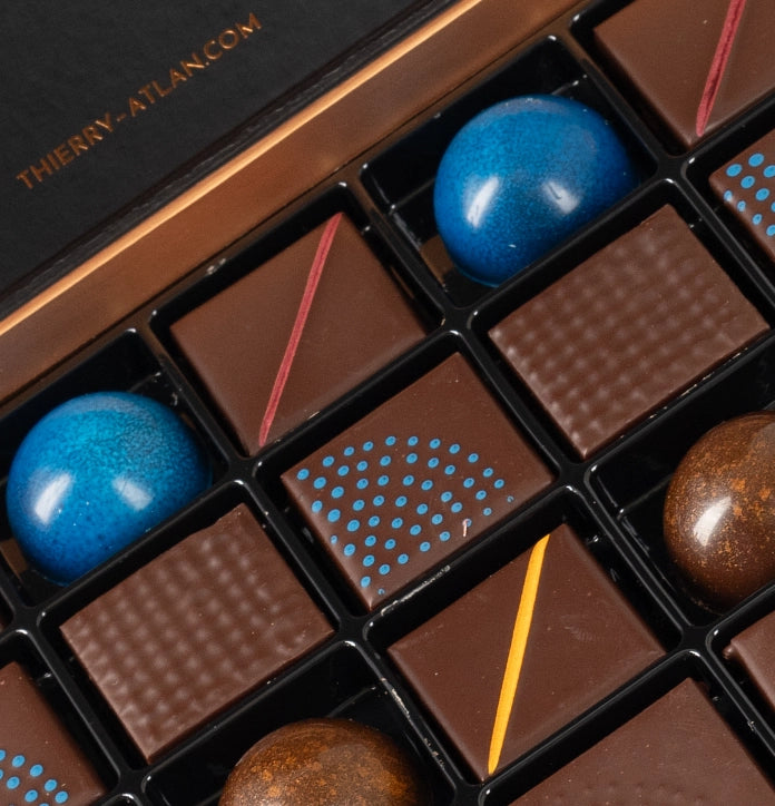 Dark Chocolate Box, 25pc - Thierry-ATLAN New York Shoho Shop