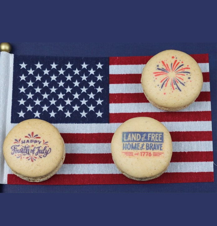 Fourth of July Macaron Box, 7pc - thierry atlan - New York