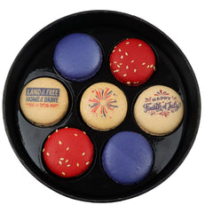 Fourth of July Macaron Box, 7pc - thierry atlan - New York