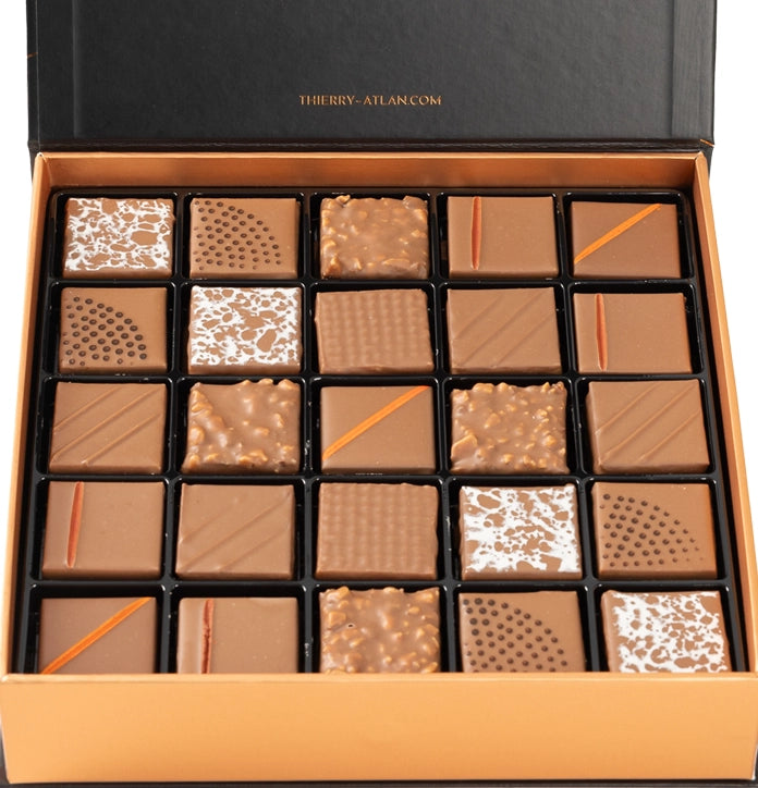 Milk Chocolate Box, 25pc - Thierry-ATLAN New York