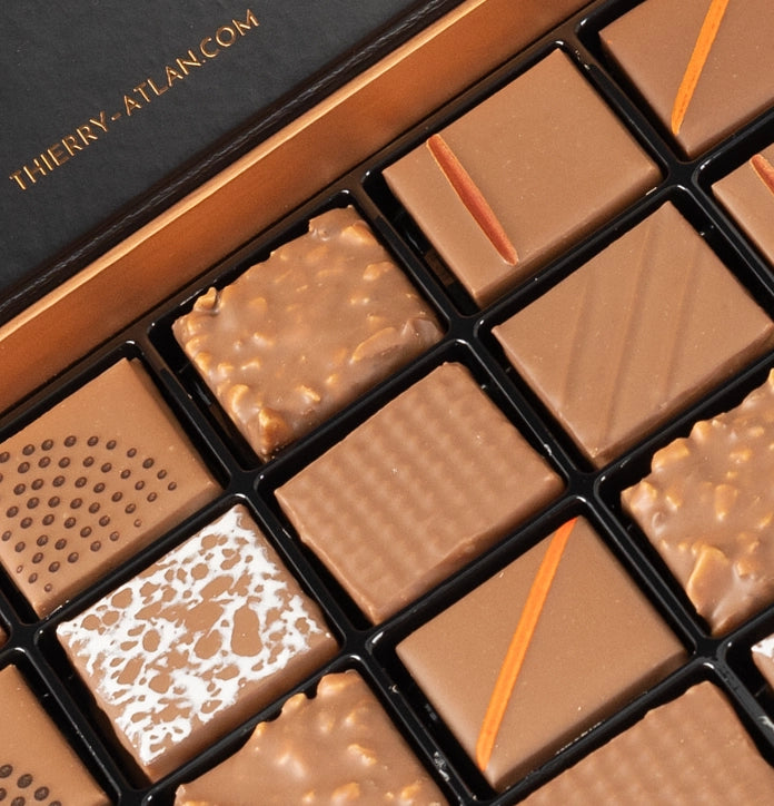 Milk Chocolate Box, 25pc - Thierry-ATLAN Best chocolate new york