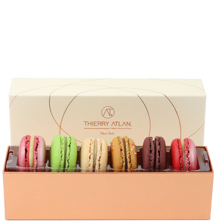 Noel Macaron Box, 6pc - thierry atlan New York