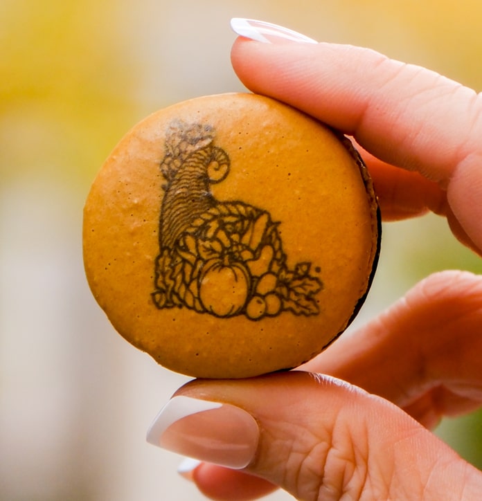 Harvest Macaron Box - thierry atlan new york - thanksgiving