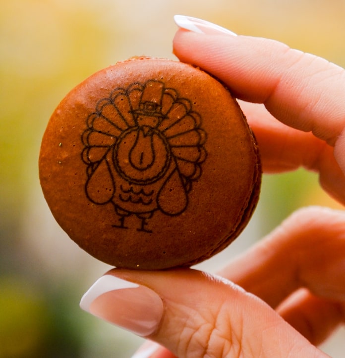 Harvest Macaron Box - thierry atlan new york - thanksgiving