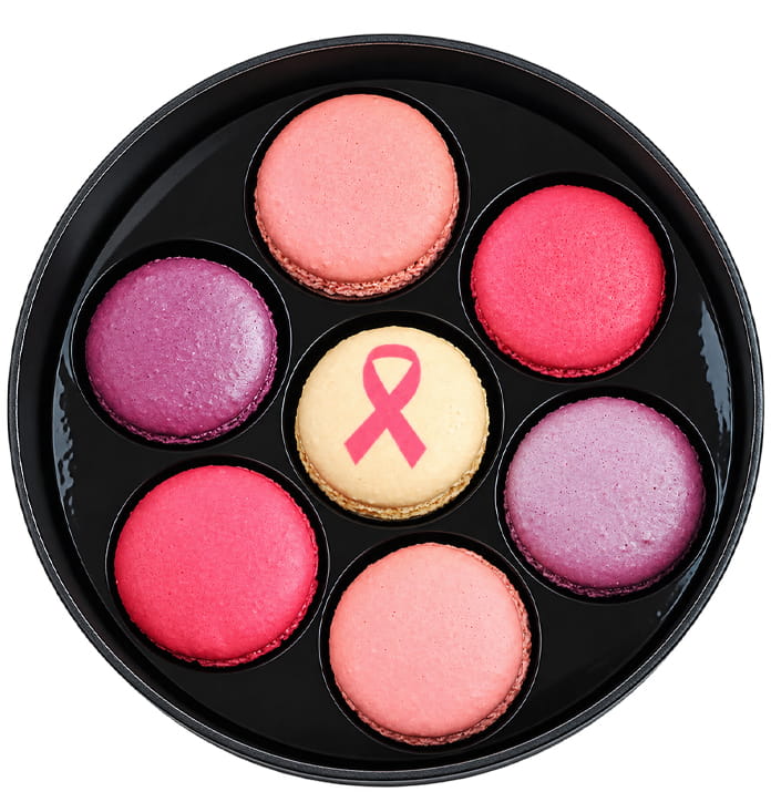 Pink October Macarons Box, 7pc - Thierry-ATLAN - new york