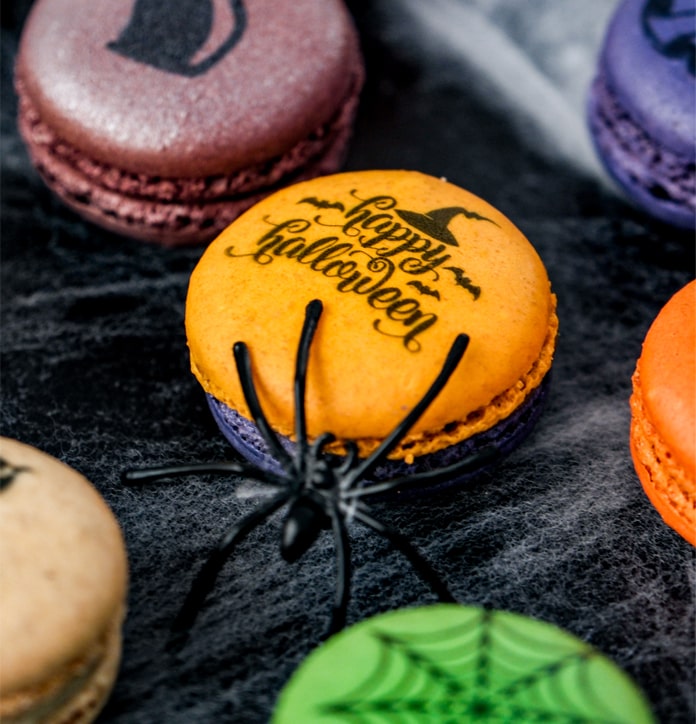 Halloween Macaron Box, 7pc - thierry atlan new york