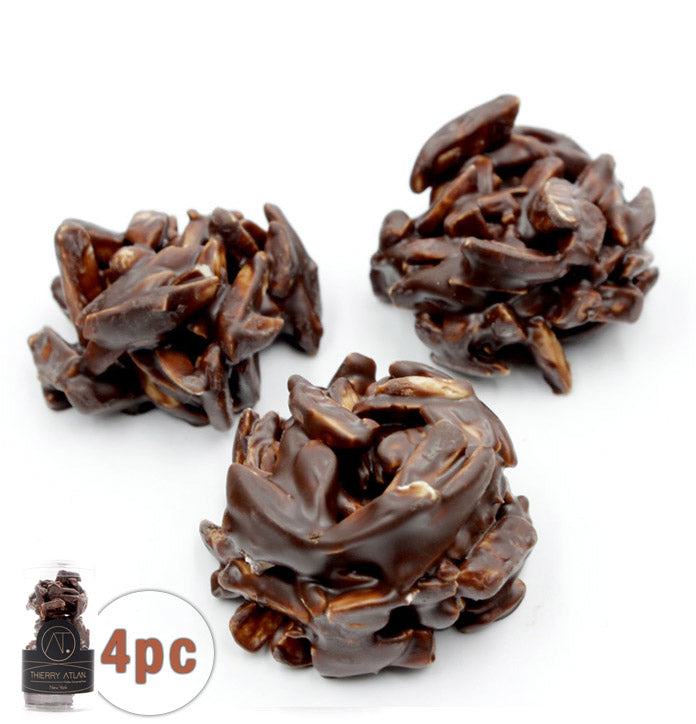 Dark Almond Clusters, 4pc - Thierry-ATLAN